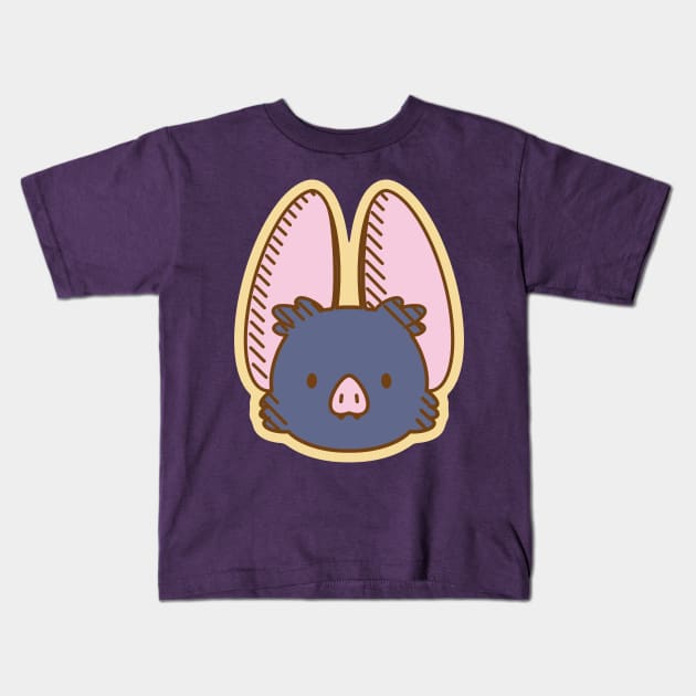 Bat v2 Kids T-Shirt by naturalhabitatshorts